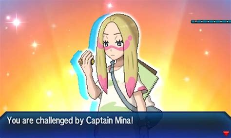 mina pokemon|Pokemon Ultra Sun and Ultra Moon Mina Trial Guide.